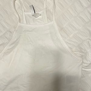 White crop top
